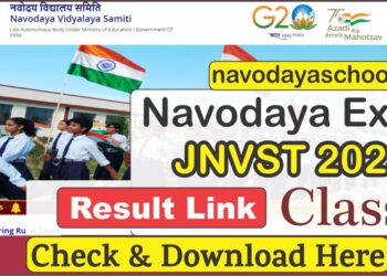JNV Exam JNVST 2023 Class 6th Result Date Release Check Now