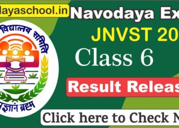 Navodaya Class 6 Result 2023 JNVST Released - Check Now