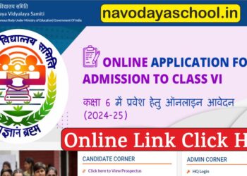Navodaya Vidyalaya Class 6 Application Form 2024 Fill Online Now