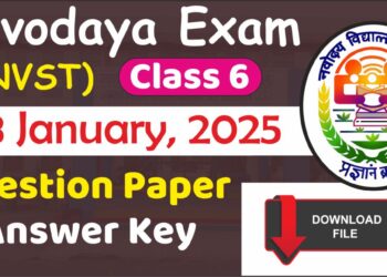 navodaya question paper 2025 pdf download